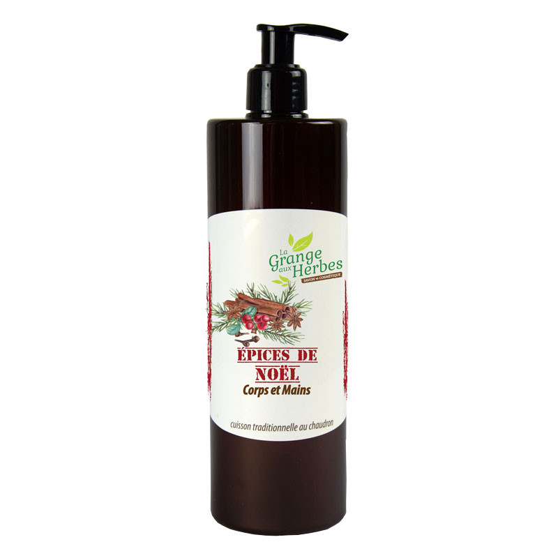 Christmas spice liquid soap