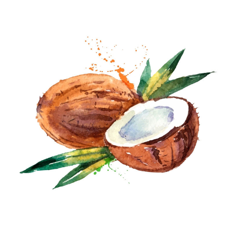 Bougie Boule de coco